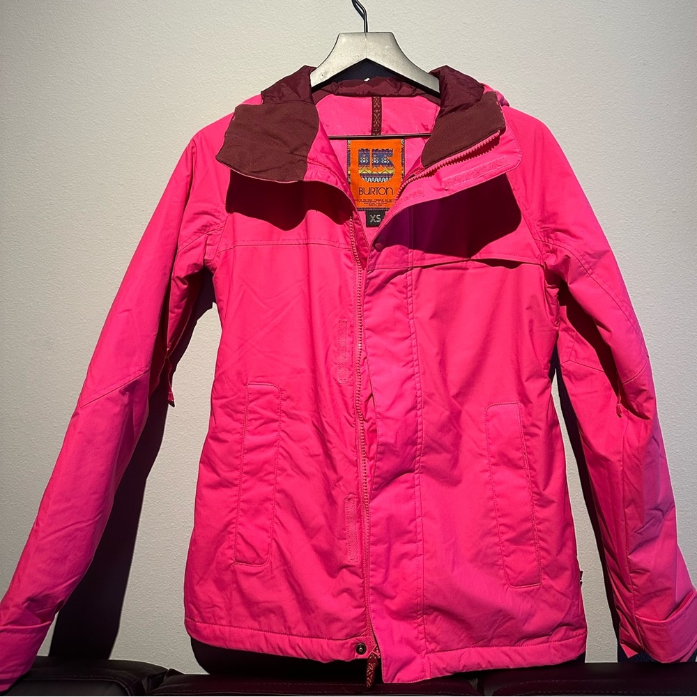 PINK BURTON SNOW JACKET